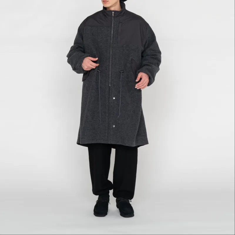 Nanamica x THE NORTH FACE PURPLE LABEL FW23 Coat Men's Charcoal-1