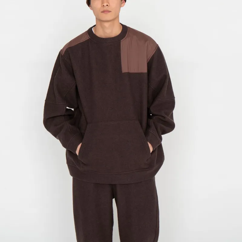 Nanamica x THE NORTH FACE PURPLE LABEL FW23 Sweater Men's Brown-1