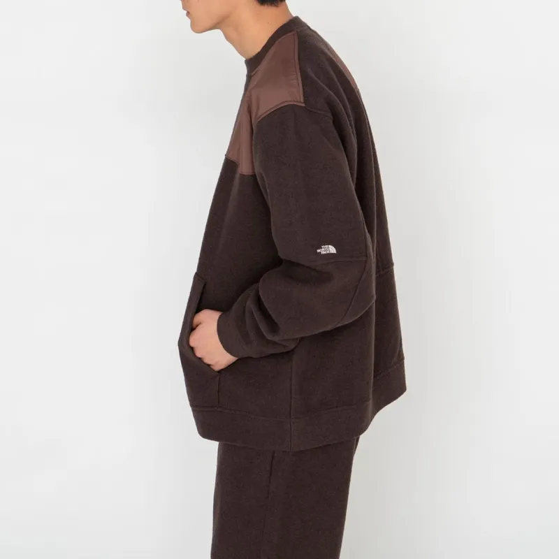 Nanamica x THE NORTH FACE PURPLE LABEL FW23 Sweater Men's Brown-3