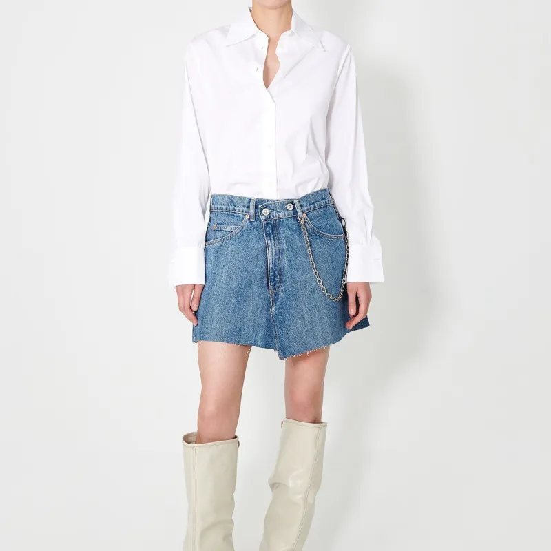 OUR LEGACY Medium wash Denim Skirt-2