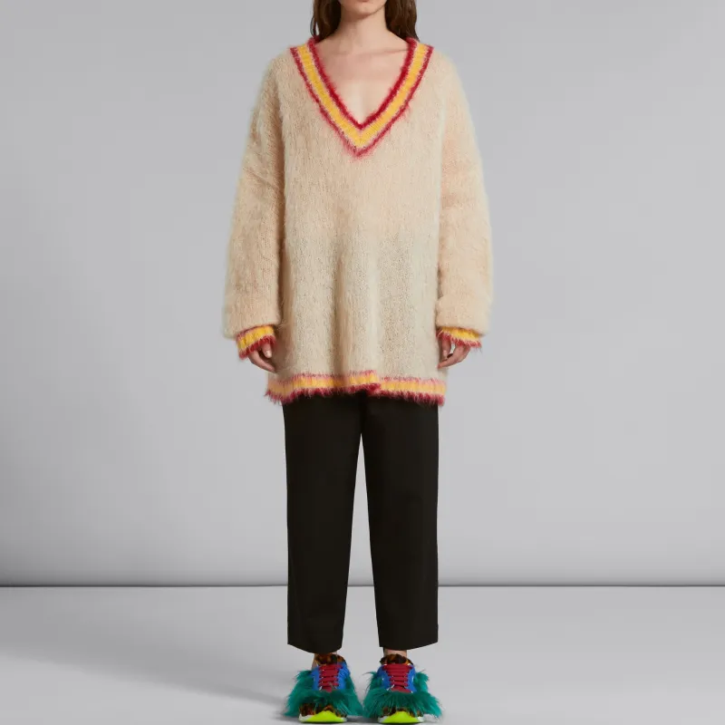 MARNI High Wasit Cropped Trousers-1