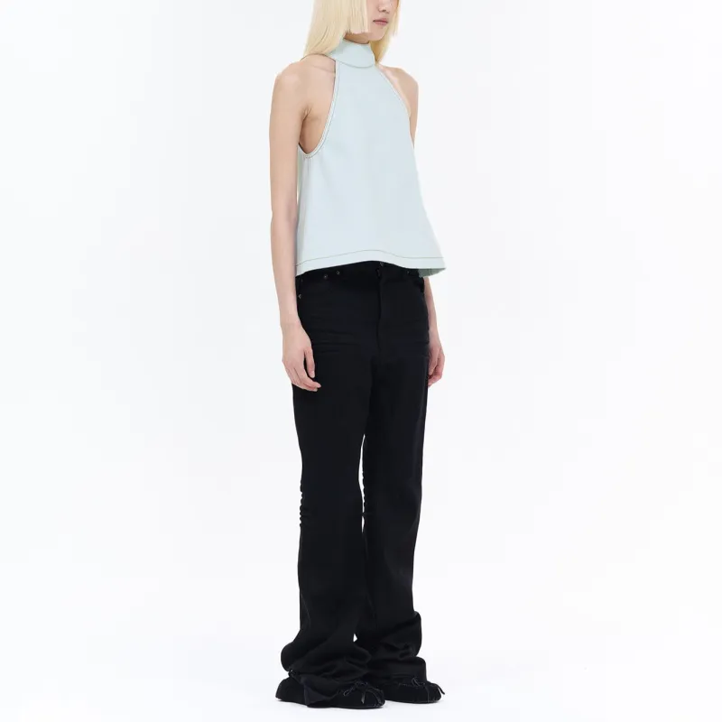 WE11DONE SS24 Tank Top Women's Light Blue-4