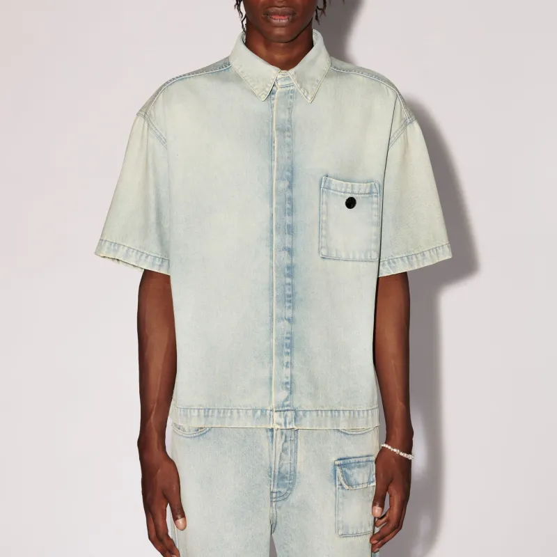 AMBUSH Boxy Fit Denim Shirt-1