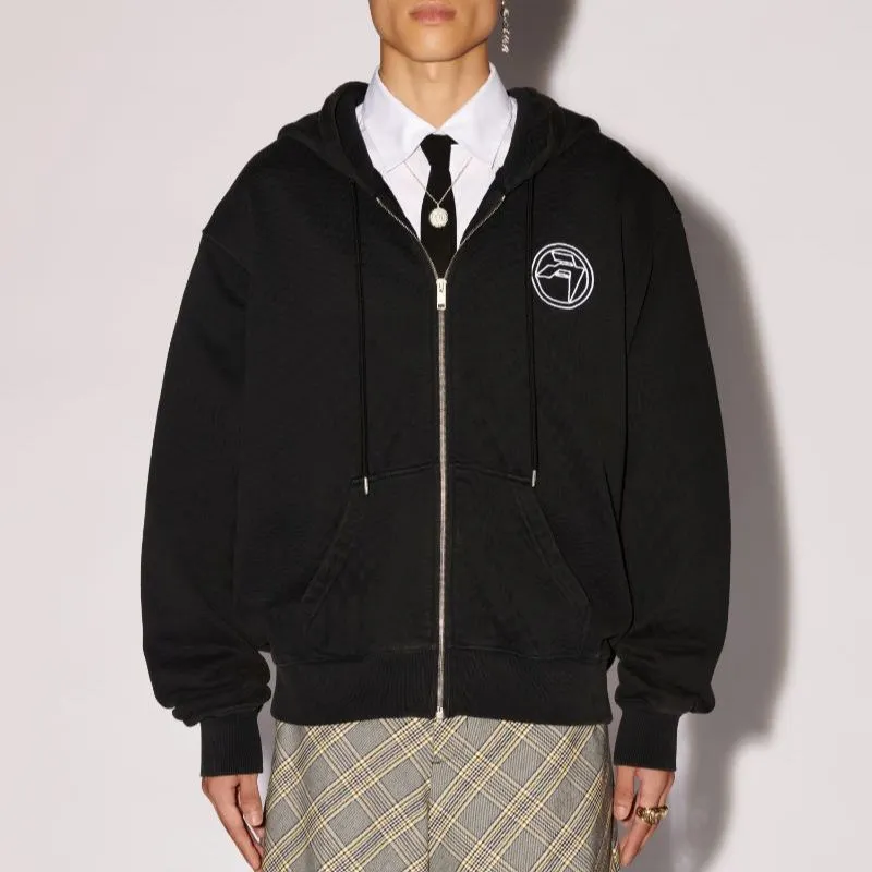 AMBUSH Amblem Zip Up Hoodie-1