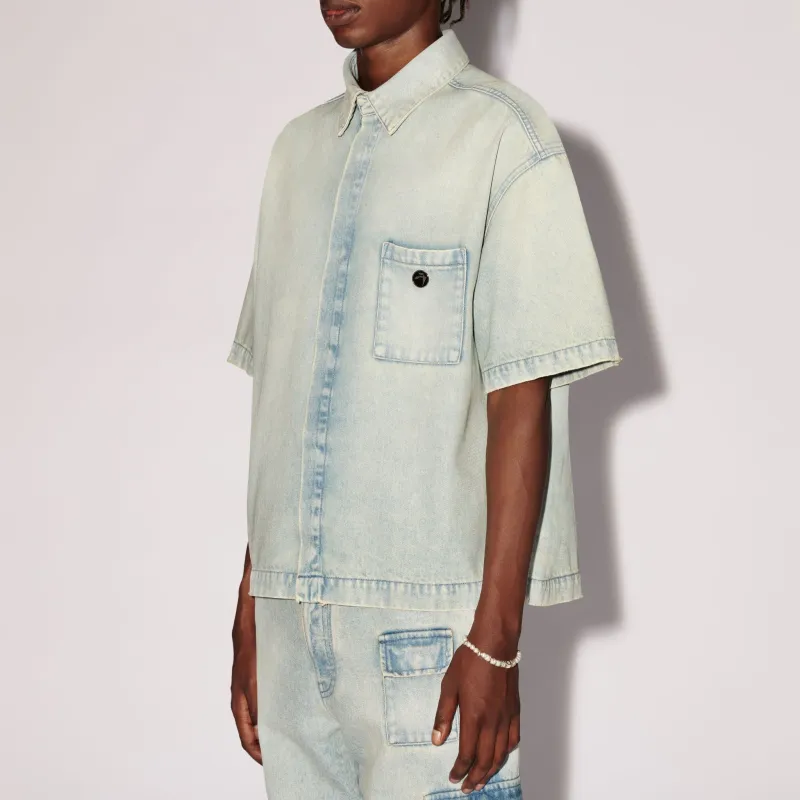 AMBUSH Boxy Fit Denim Shirt-3