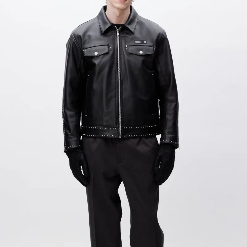 NEIGHBORHOOD x GEORGE COX SS24 Leather Jacket Men's-1