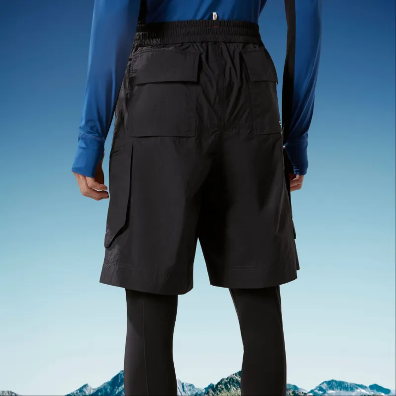 Moncler Logo appliqué Drawstring Shorts-1