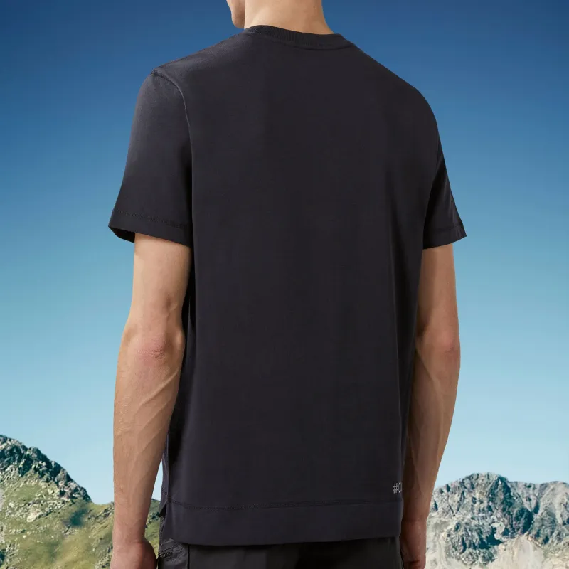 Moncler Grenoble Series T Shirt Men's Dark Blue-2