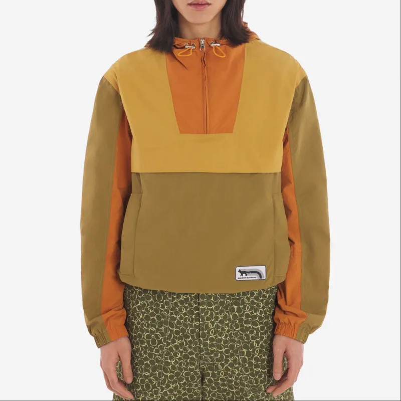 Maison Kitsune Colour block Lightweight Jacket-2