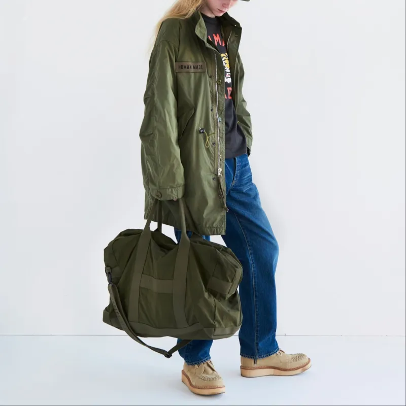 HUMAN MADE SS24 FISHTAIL COAT Coats Unisex Army Green-5