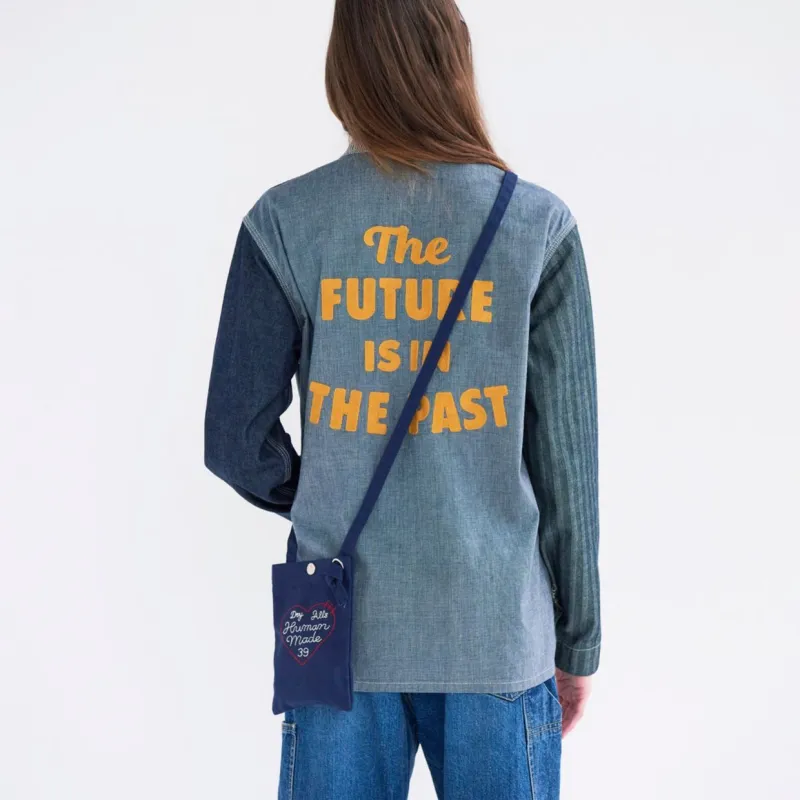 HUMAN MADE SS24 CRAZY COVERALL JACKET Jackets Coats Unisex Indigo-3
