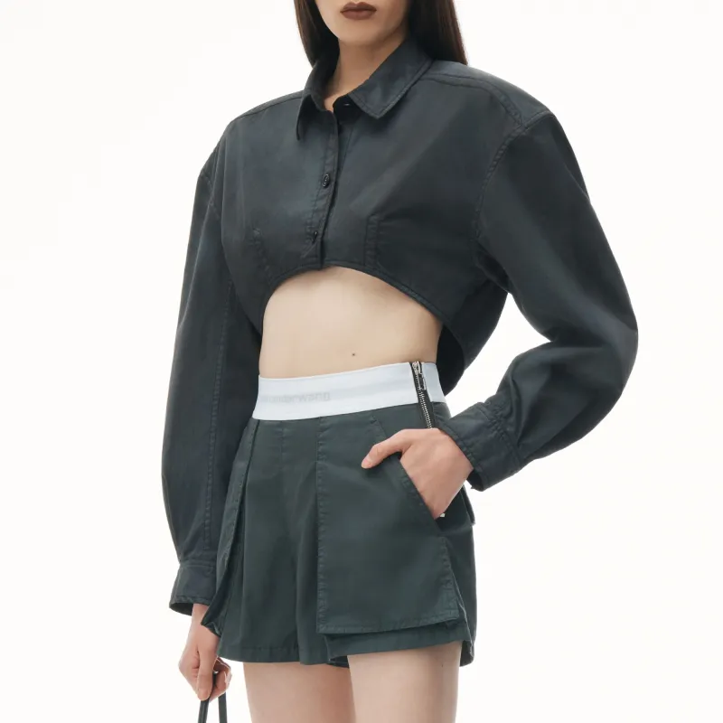 Alexander Wang High waisted Cargo Shorts-1