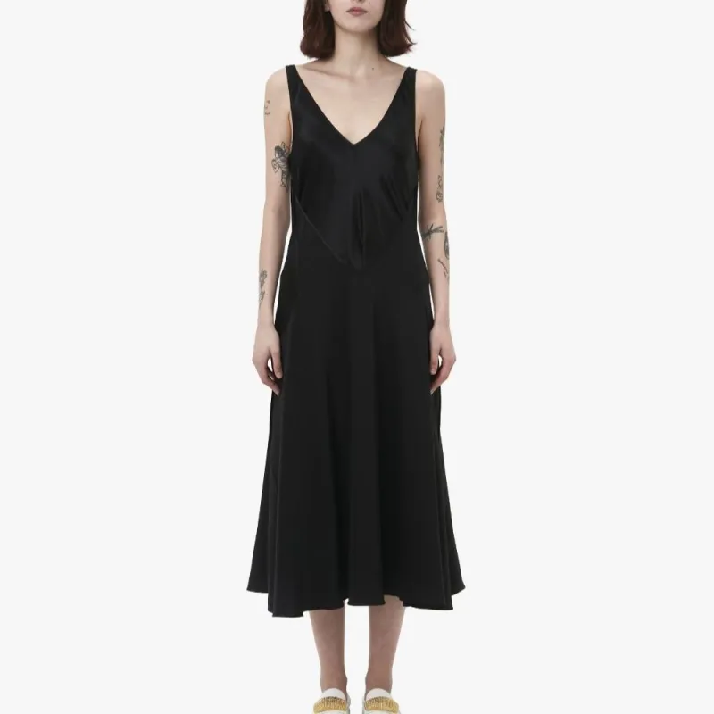 JW Anderson Sleeveless Silk Midi Dress-1