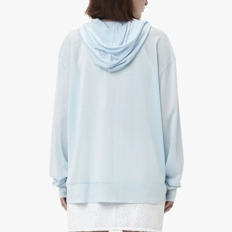 JW Anderson Sheer Cotton blend Hoodie-2