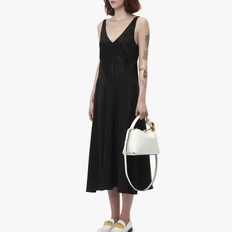 JW Anderson Sleeveless Silk Midi Dress-2