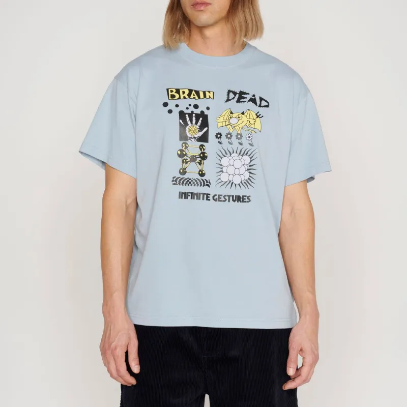 Brain Dead Infinite Gestures T shirt-2