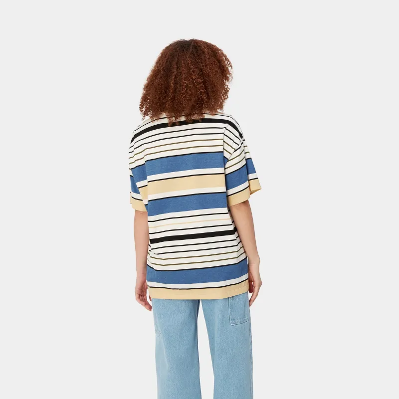 Carhartt WIP SS24 W' S/S Rowe T-Shirt T-Shirt Women's Blue-2
