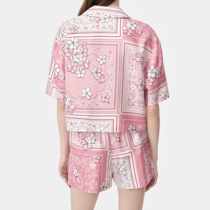 AMIRI Bandana Floral Silk Shirt-2