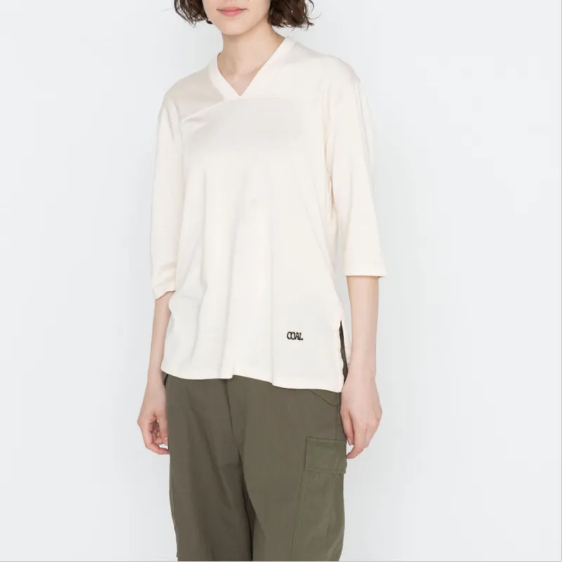 Nanamica Midshipman Athletic Jersey Tee 'Ecru'-1