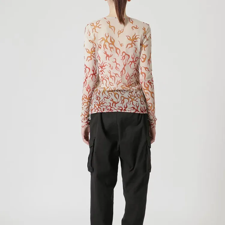 Yohji Yamamoto T Shirts Women's Beige Yellow-3