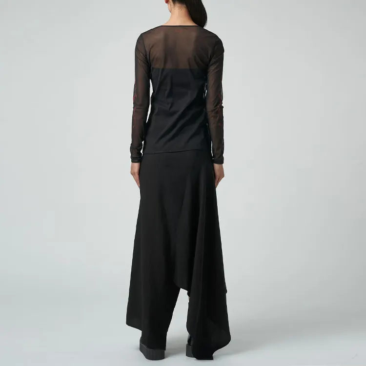 Yohji Yamamoto T Shirts Women's Black-3