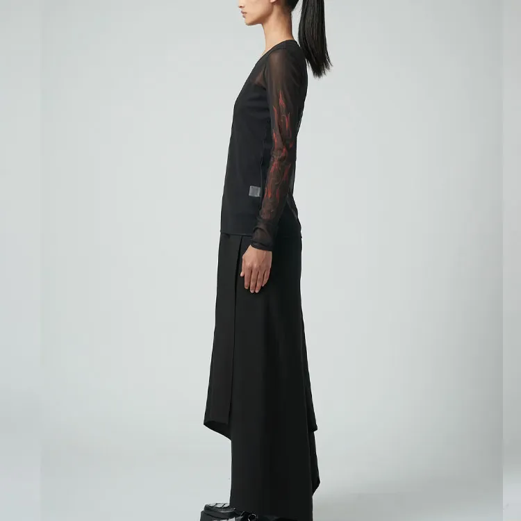 Yohji Yamamoto T Shirts Women's Black-1