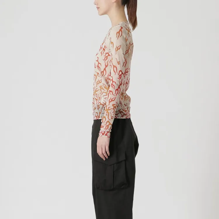 Yohji Yamamoto T Shirts Women's Beige Yellow-4