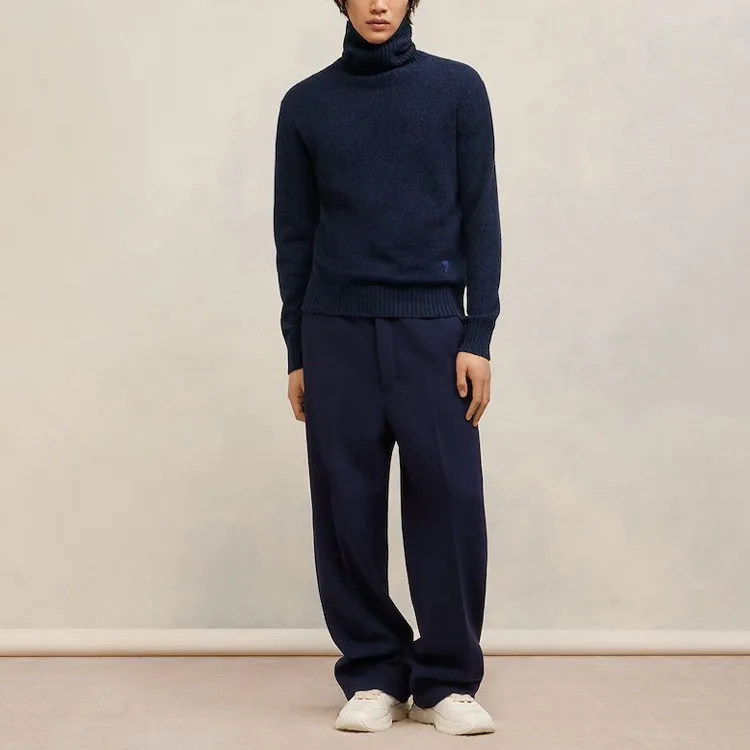 AMIPARIS Paris Ami De Coeur Roll Neck Knitted Jumper-1