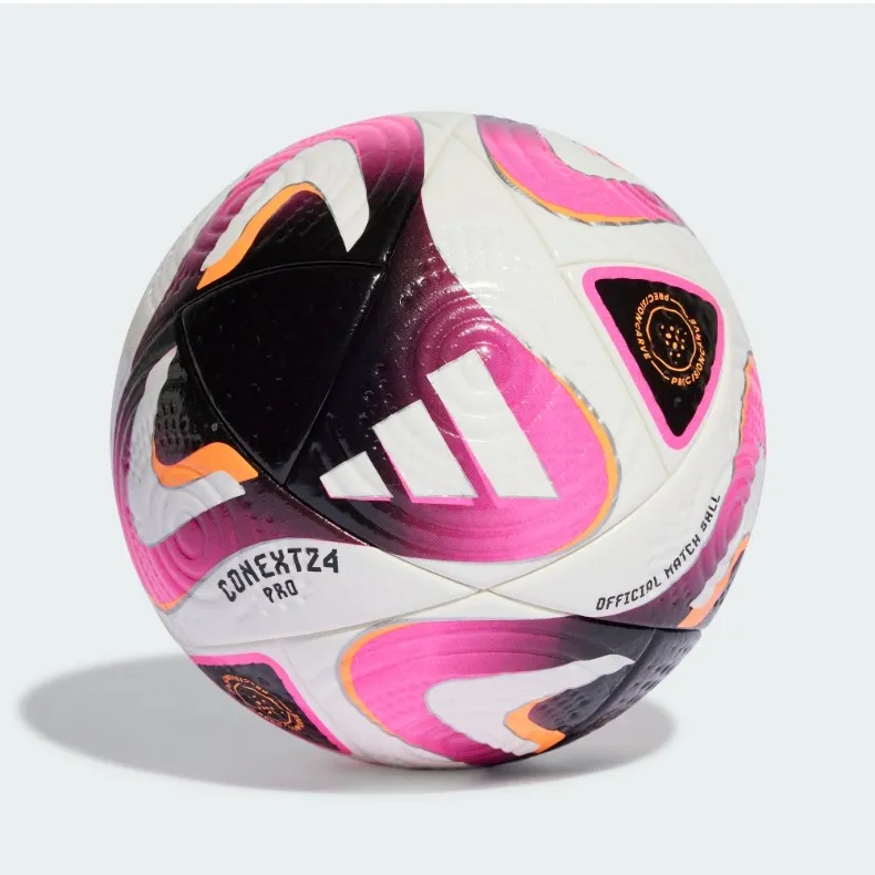 Adidas Size 5 Soccer PU Unisex Pink White Black-1