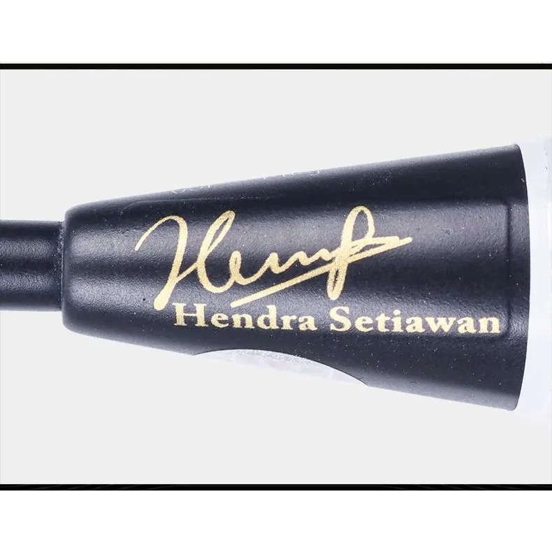VICTOR Carbon Fiber Black Gold Falcon Hendra Signature Edition Attack TK-F Falcon SE GB Badminton Unisex-1