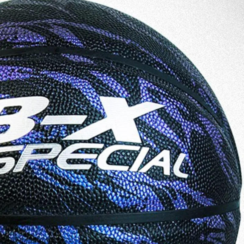 BB-X SPECIAL PU Basketball Colorful Black Size 7 Ball Training Unisex-2