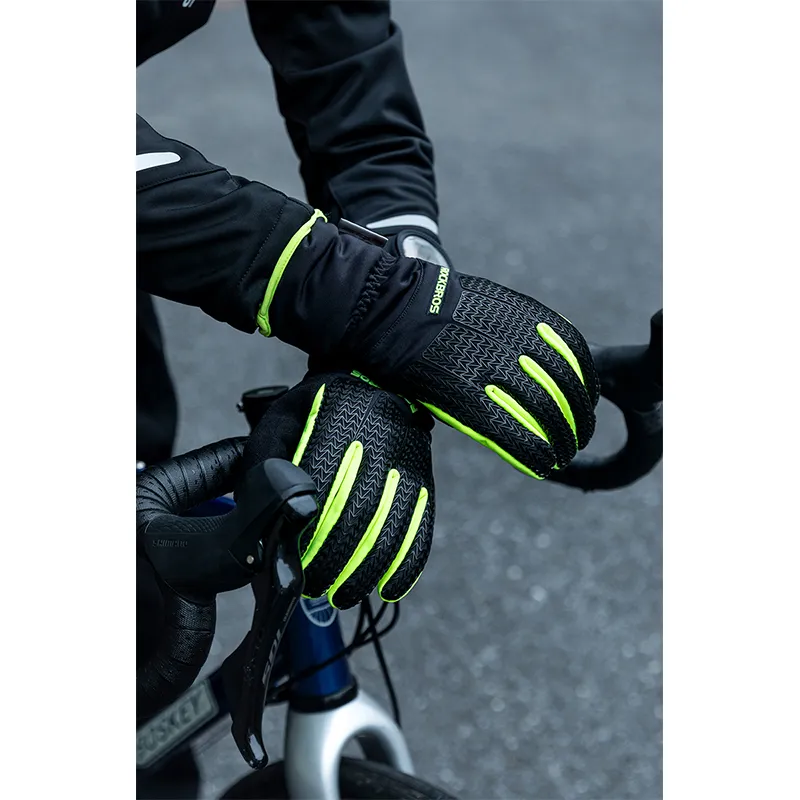 ROCKBROS Riding Equipment Cycling Glove Outdoor Cycling Mountaineering Sports Unisex Polyester Elastane-1