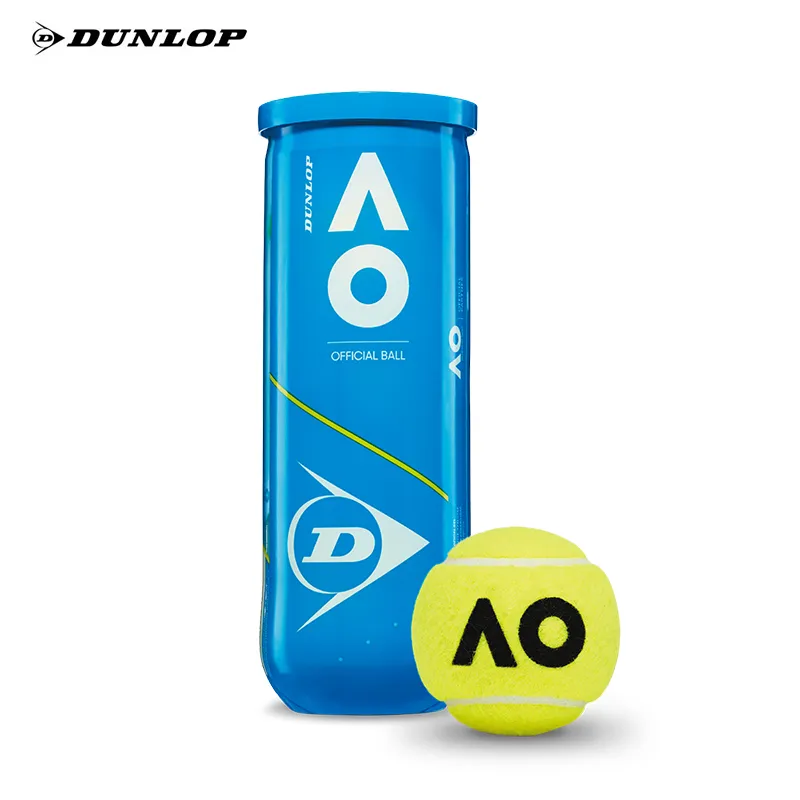 DUNLOP Tennis Balls Wool, Polyester, Cotton Match Ball Competition Green-1
