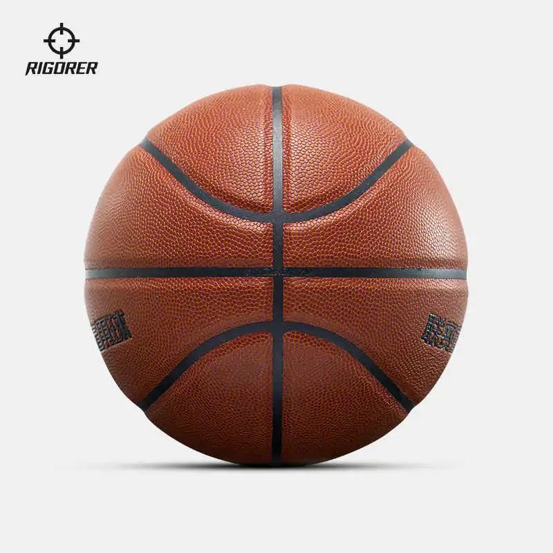 RIGORER PU Basketball Brown Size 7 Indoor Outdoor Universal Unisex-1