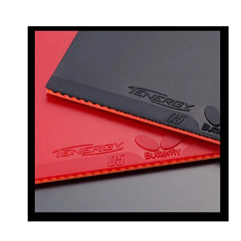 Butterfly TENERGY 05 Table Tennis Rubbers Sponge Inverted Rubber All Compatibility Hardness 36 Red-3