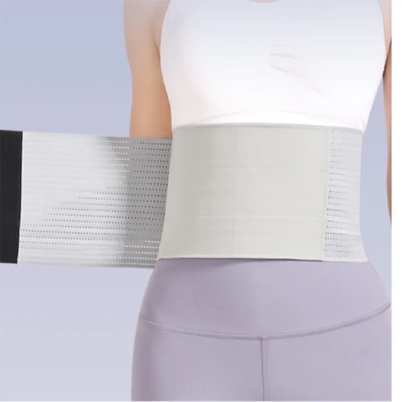 LiNing Back Support Braces Breathable Gray Unisex-1