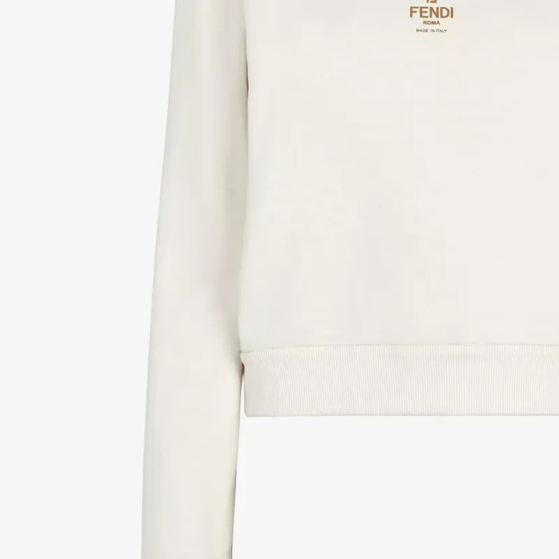 FENDI Reversible Cropped Hoodie-5