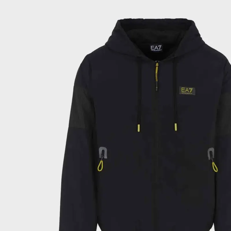 EMPORIO ARMANI EA7 FW23 Casual Sportswear Men's Black-4