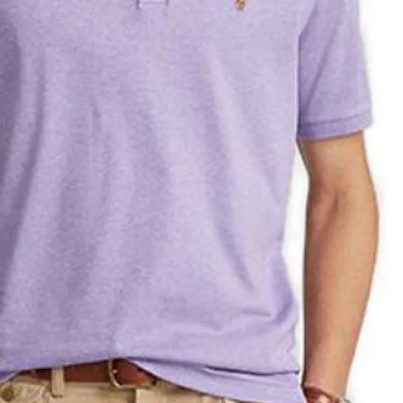 Polo Ralph Lauren Polo Shirts Men Purple-4