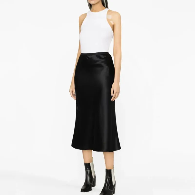 Polo Ralph Lauren Silk Bias cut Midi Skirt-3