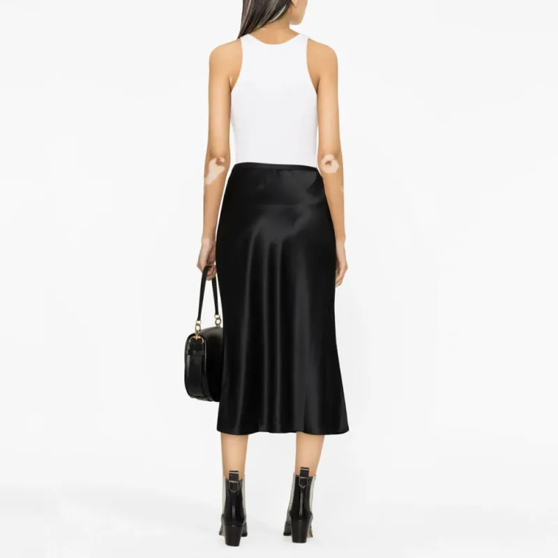 Polo Ralph Lauren Silk Bias cut Midi Skirt-2