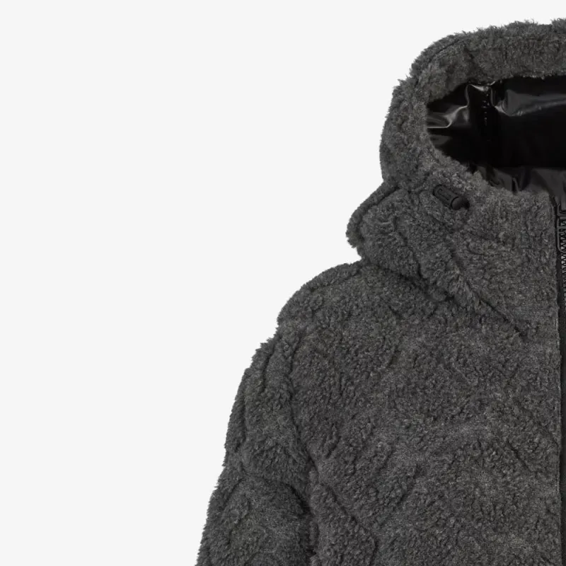 FENDI Puffer Jackets Women's Gray-2