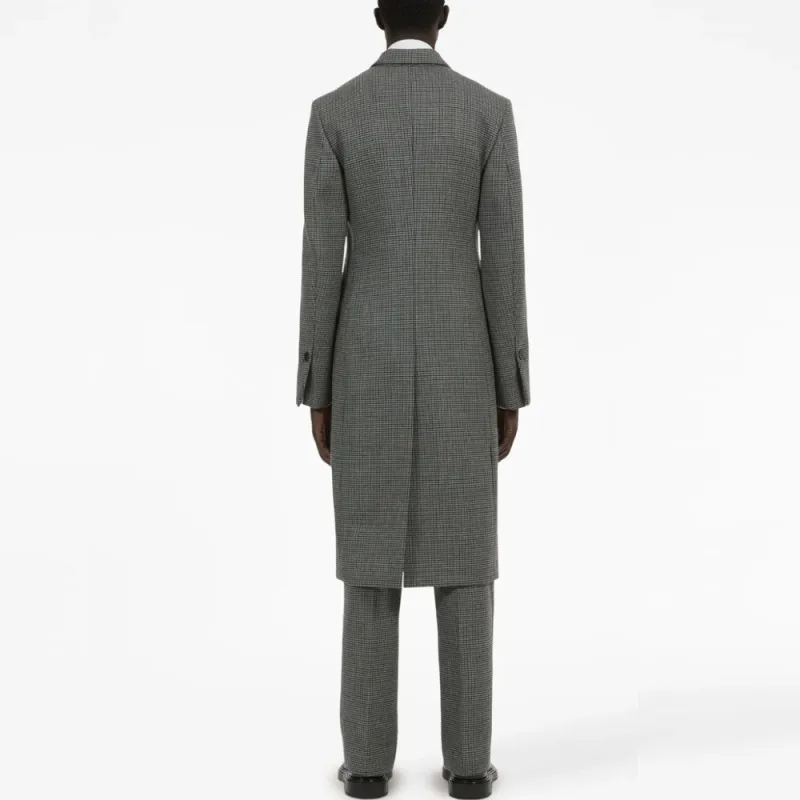Ferragamo Coats Men Gray-2