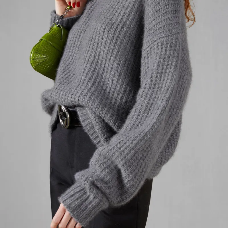 GUCCI Chunky Knit Crewneck Jumper-7