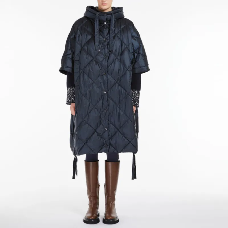MaxMara Puffer Jackets Women's Midnight Blue-1