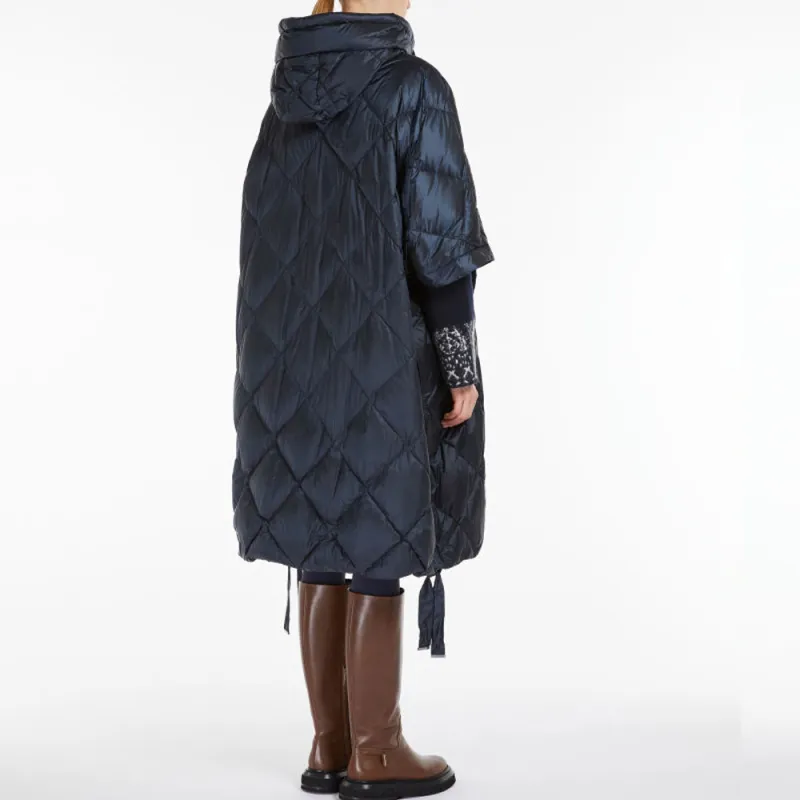 MaxMara Puffer Jackets Women's Midnight Blue-3