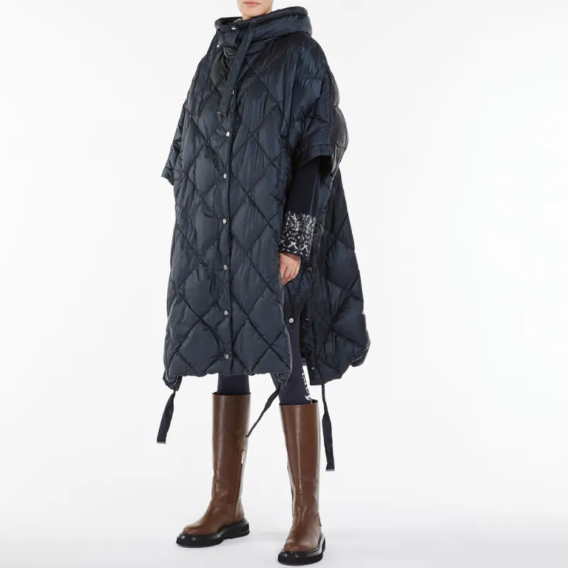 MaxMara Puffer Jackets Women's Midnight Blue-2