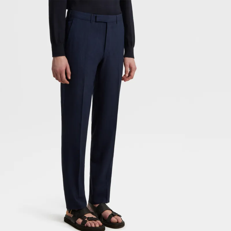 Ermenegildo Zegna Cashco Straight-leg Trousers-1