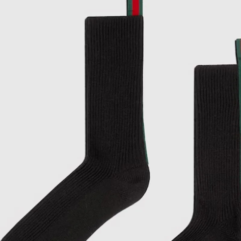GUCCI Web Detailed Socks-4
