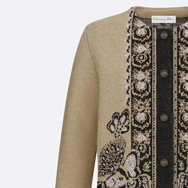 DIOR SS24 Knitwear Women's Beige Yellow-2